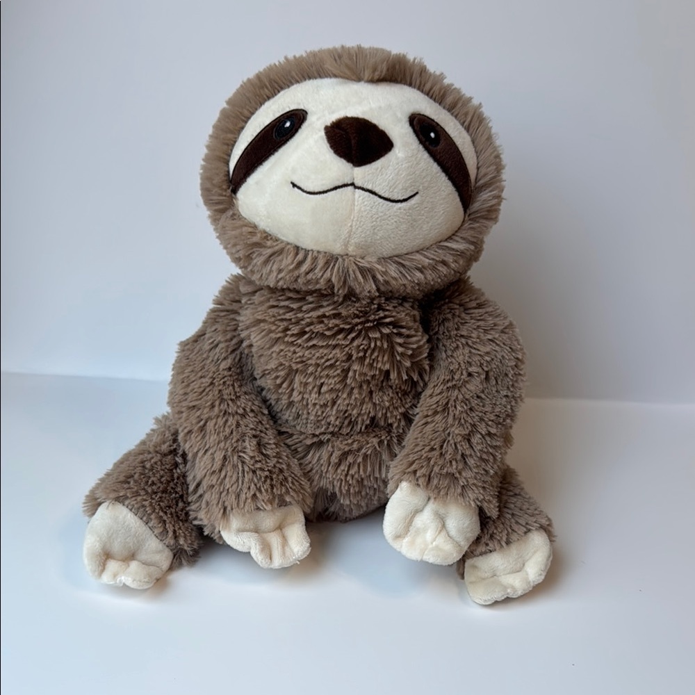 warmies Microwavable & Weighted Adorable Brown Sloth